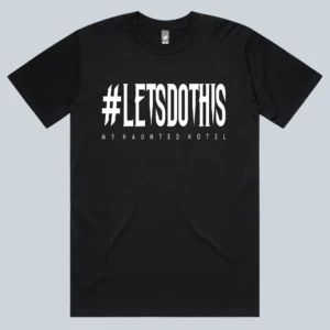 LETSDOTHIS black premium T-shirt front
