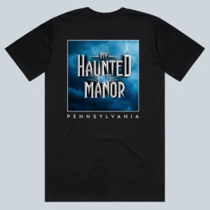 My Haunted Manor black t-shirt