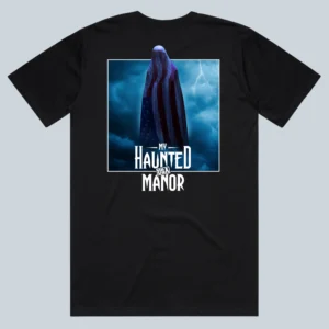 My Haunted Manor THE GHOST black t-shirt