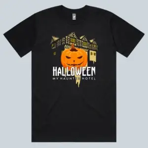 Halloween T-Shirt Black Front