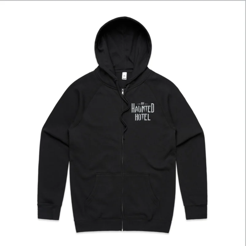 New My Haunted Hotel Zipped Hoodie