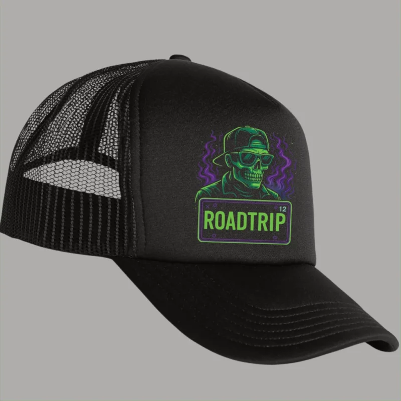 MY HAUNTED RoadTrip hat Side