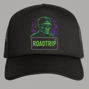 My Haunted RoadTrip Hat Front