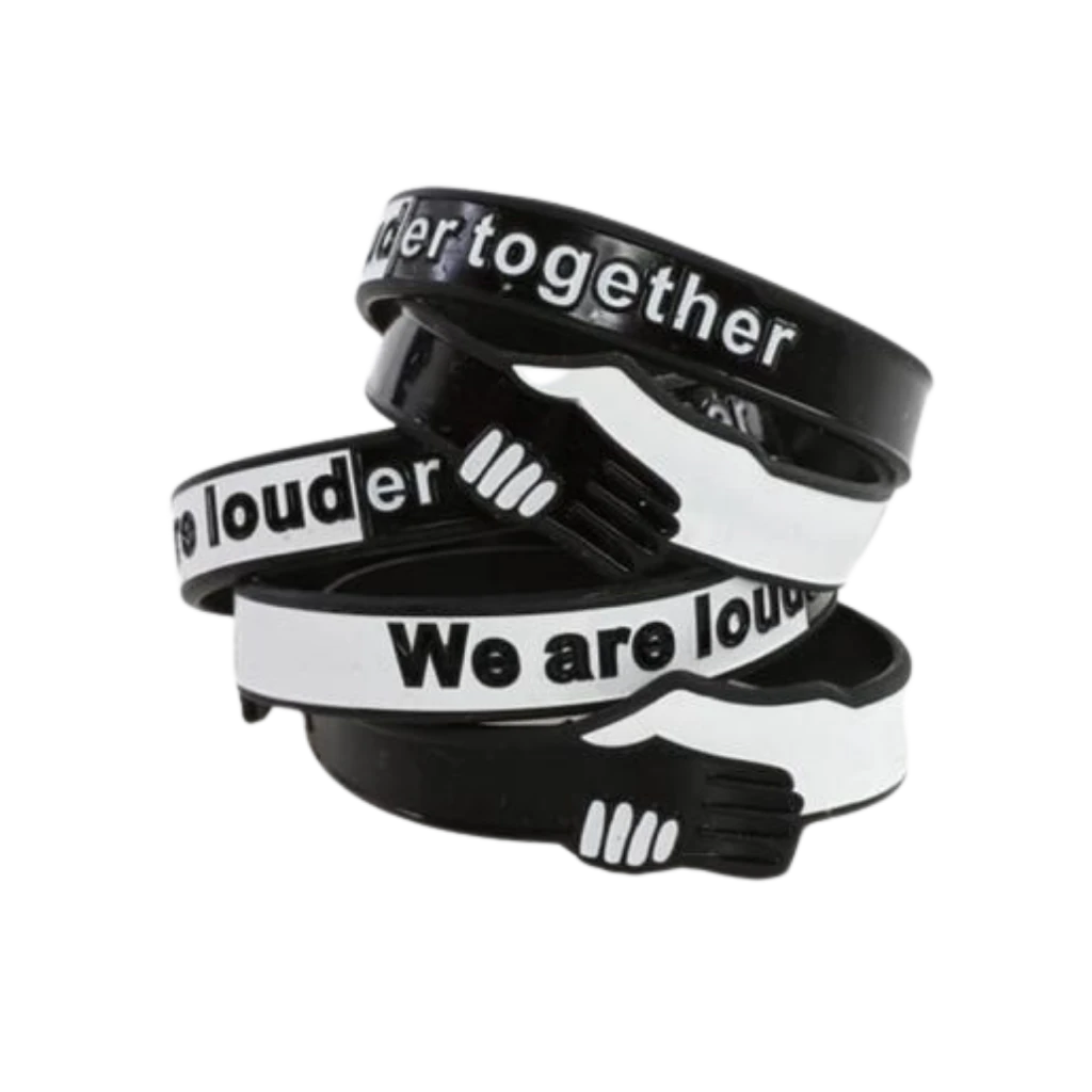 LouderTogether Wrist Bands