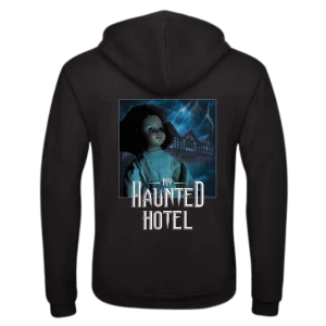 Haunted Doll Hoodie Black Back