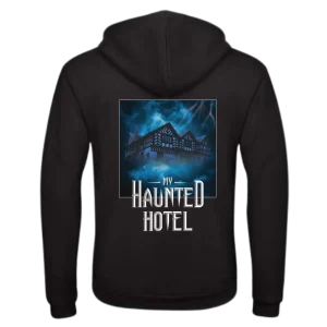 Haunted Hotel Hoodie Black Back