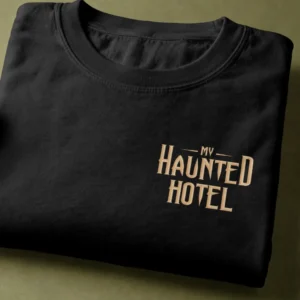 My Haunted Hotel Logo Beige